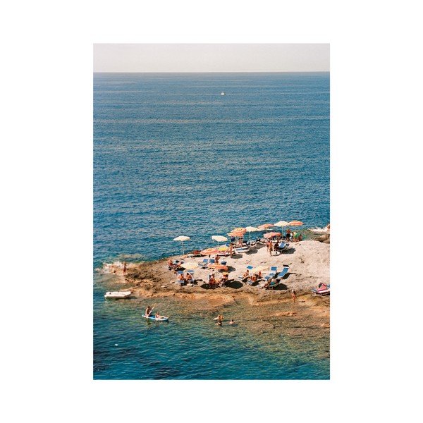 Plakatas 30x40 cm Ponza Tangerine – Anna Pihan – The Poster Club