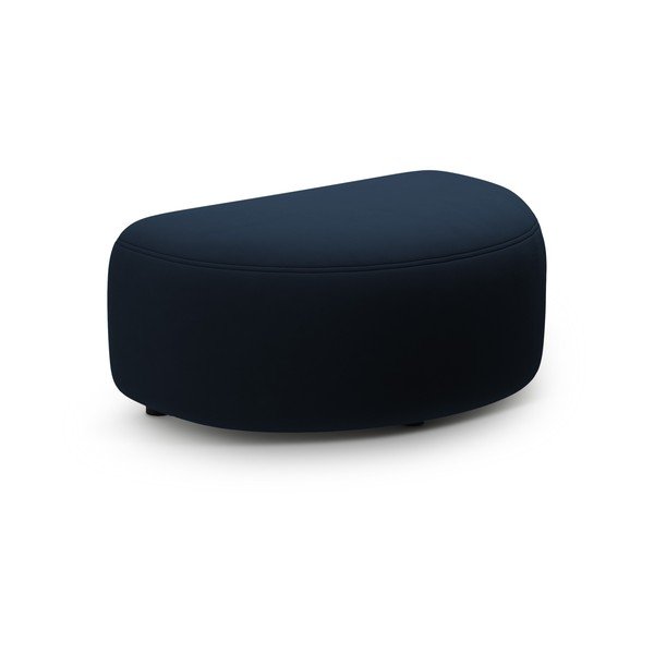 Mėlynos spalvos taburetė iš velveto Kate – Micadoni 