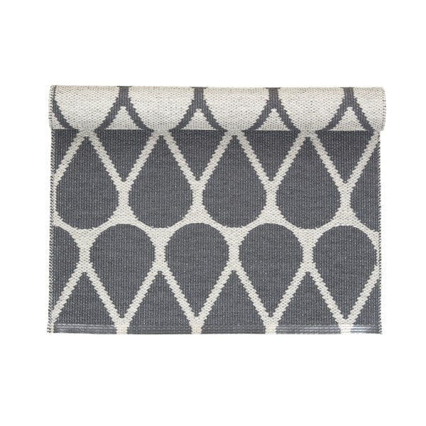 Tamsiai pilkos spalvos lauko ir vidaus kilimas 70x140 cm Otis Granit – Pappelina-image-4