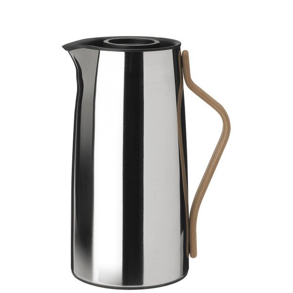 Sidabrinės spalvos iš nerūdijančio plieno termosas 1,2 l Emma – Stelton