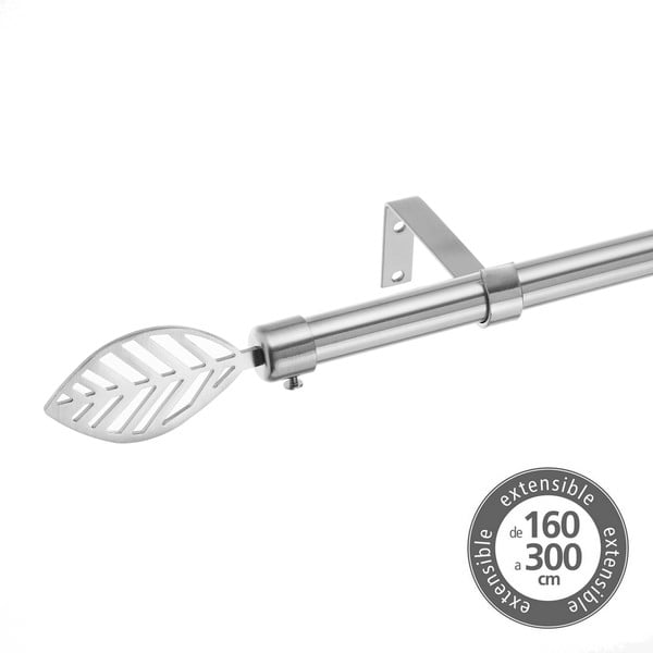 Išplečiamas užuolaidos strypas iš metalo 160 - 300 cm – Casa Selección-image-1