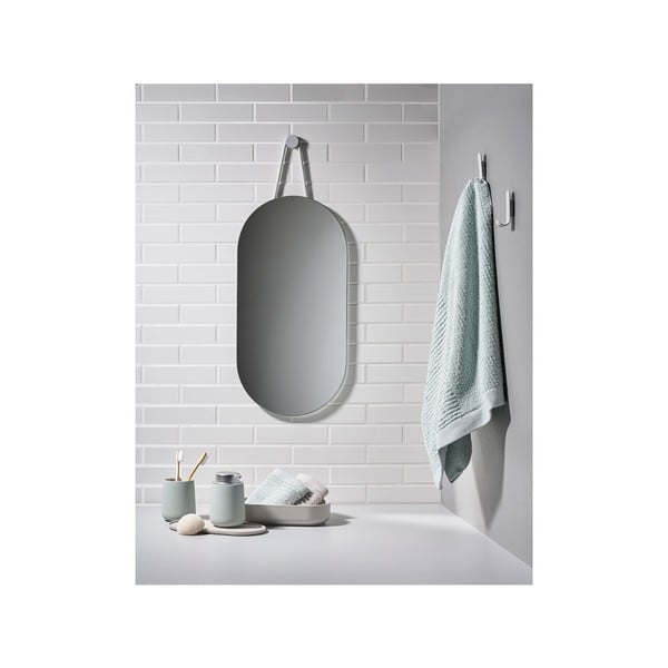 Pilkas sieninis veidrodis Zone A-series, 30 x 60 cm-image-1