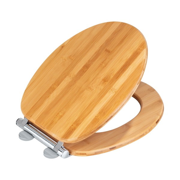 Medinė tualeto sėdynė Wenko Bambusa, 35 x 41 cm-image-2