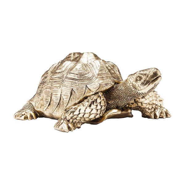 Dekoratyvinė aukso spalvos figūrėlė Kare Design Turtle
