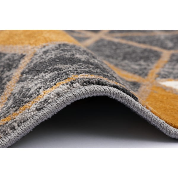 Kilimas ochros spalvos/pilkos spalvos 200x280 cm Soft – FD-image-2