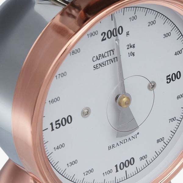 Nerūdijančio plieno virtuvinės svarstyklės Brandani Rose Gold-image-1