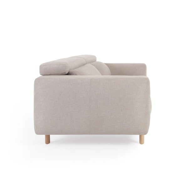 Smėlio spalvos sofa 215 cm Singa - Kave Home-image-3