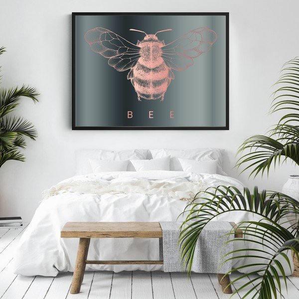 Sieninis plakatas rėmeliuose BUMBLEBEE, 40 x 50 cm-image-2