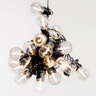 LED lempučių girlianda DecoKing Basic Bulb, 10 lempučių, 8 m ilgio