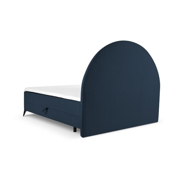 Tamsiai mėlyna lova su dėže 160x200 cm Sunrise - Cosmopolitan Design-image-3