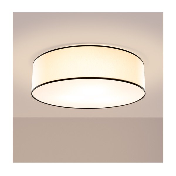 Baltos spalvos iš popieriaus lubinis šviestuvas ø 60 cm TOP – Thoro-image-2