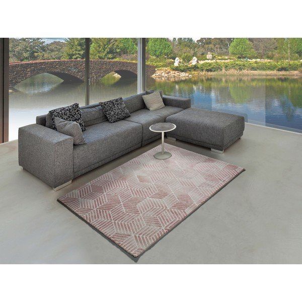 Rožinis kilimas Universal Chance Cassie, 120 x 170 cm-image-1