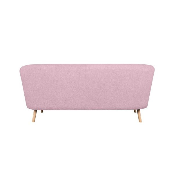 Rožinė trijų vietų sofa "Kooko Home Pop-image-2