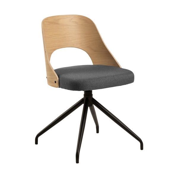 Valgomojo kėdė pilkos spalvos/natūralios spalvos Lucy – Actona