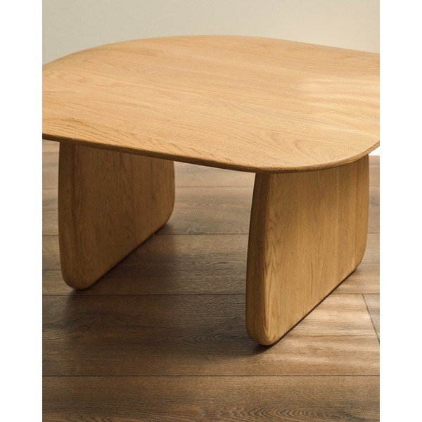 Iš ąžuolo masyvo šoninis stalas 70x71 cm Pirita – Kave Home-image-3