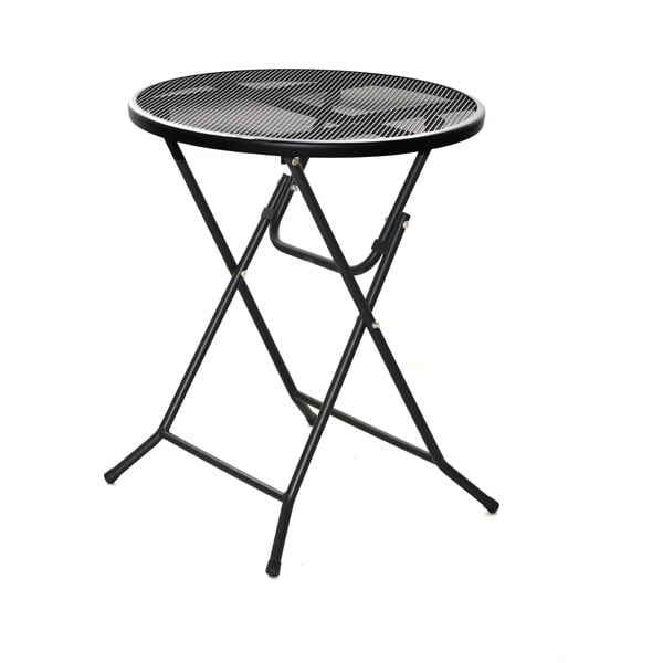 Metalinis apvalus sodo valgomojo stalas ø 60 cm - Rojaplast-image-1