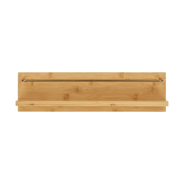 Iš bambuko sieninė lentyna natūralios spalvos 45 cm Ember – House Nordic-image-2