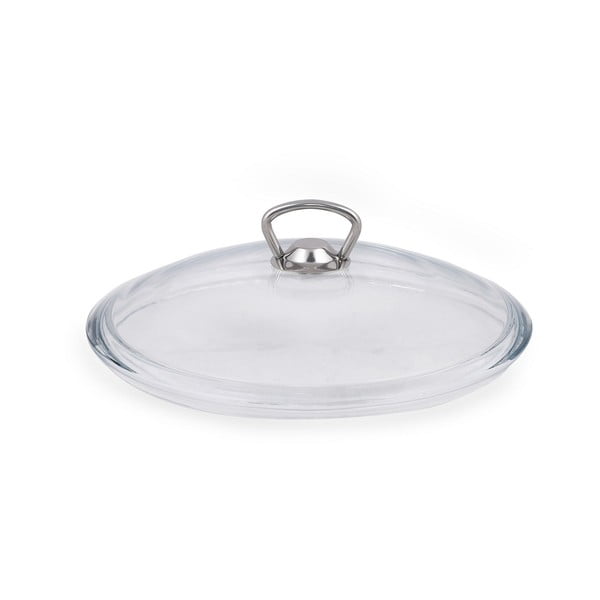 Rožinis aliuminio puodas su dangčiu Güral Porselen Classic, ø 24 cm-image-2