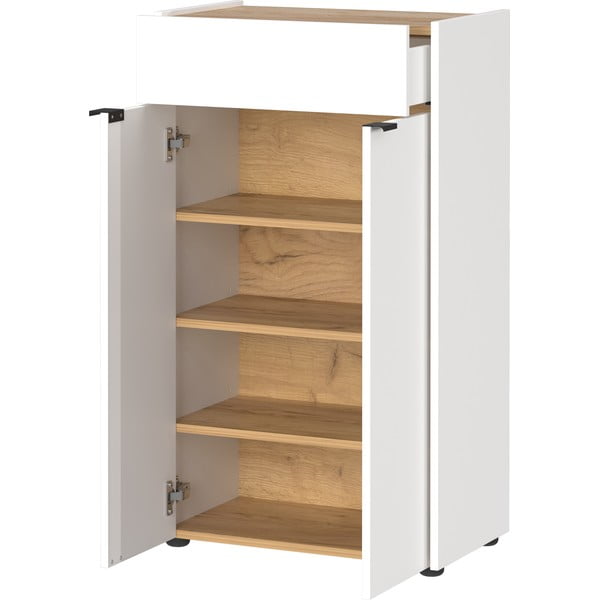 Aukšta vonios daiktadėžė baltos spalvos 60x98 cm Forano – Germania-image-2
