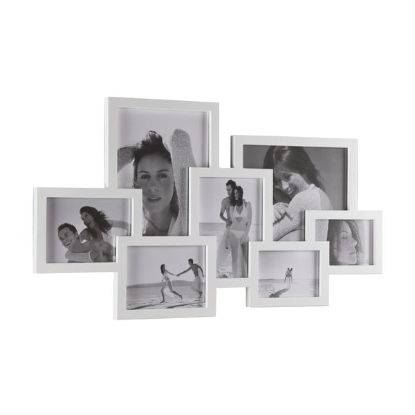 Baltas sieninis nuotraukų rėmelis Tomasucci Collage