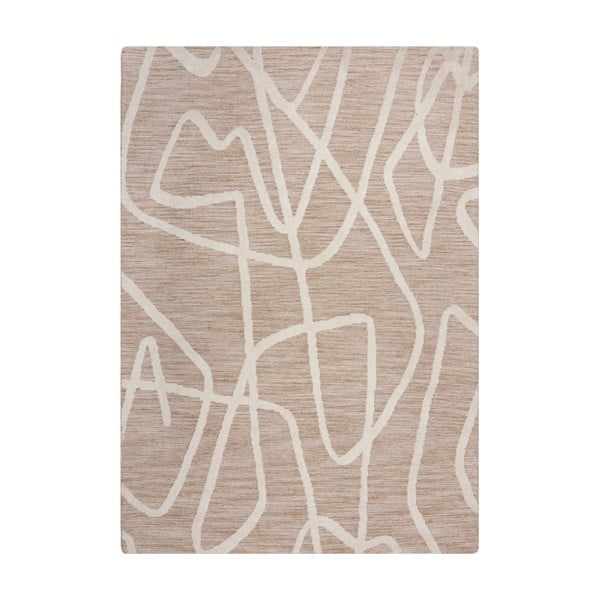 Smėlio spalvos kilimas 160x230 cm Micah – Flair Rugs