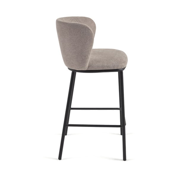 Baro taburetė šviesiai rudos spalvos (sėdynės aukštis 65 cm) Ciselia – Kave Home-image-2