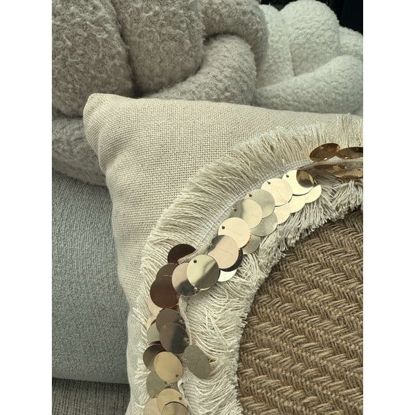 Dekoratyvinis pagalvės užvalkalas 43x43 cm Sequins – Mioli Decor-image-3