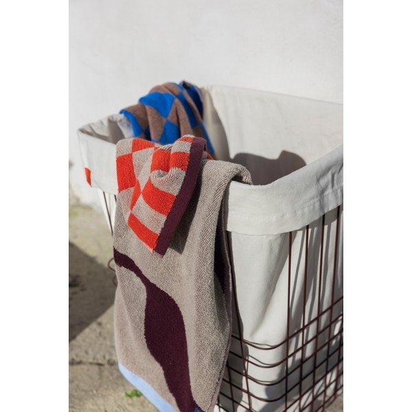 Bordo spalvos iš metalo skalbinių krepšys 64 l Store-It – Mette Ditmer Denmark-image-3