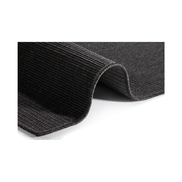 Juodos spalvos lauko kiliminė danga BT Carpet Sisal, 80 x 500 cm-image-2