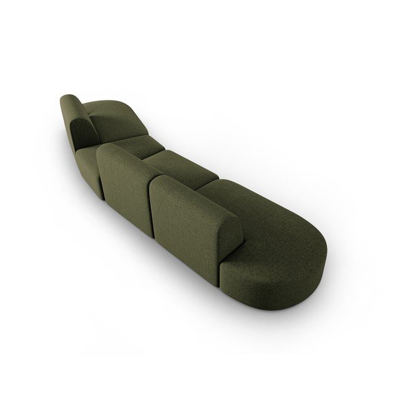 Sofa žalios spalvos 412 cm Shane – Micadoni Home-image-3