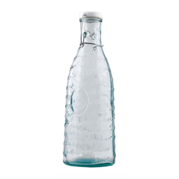 Perdirbto stiklo sulčių butelis Ego Dekor Mediterraneo, 1000 ml