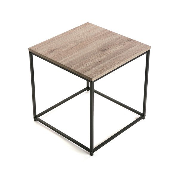 2 ąžuolo medienos dekoro stalų rinkinys "Versa Meno-image-1