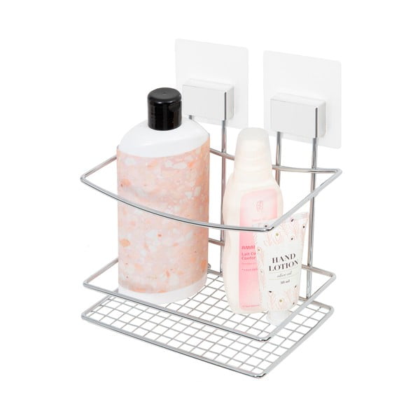 Sieninė lentyna dušui Compactor Shower, nereikia gręžti-image-1