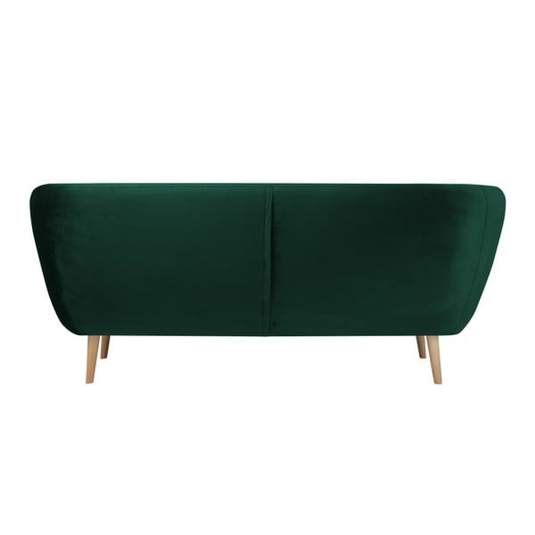 Žalia trijų vietų sofa Mazzini Sofas Benito-image-4