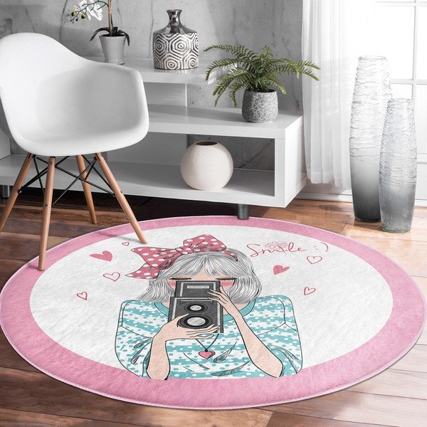 Vaikiškas kilimas ø 80 cm Comfort – Mila Home-image-3