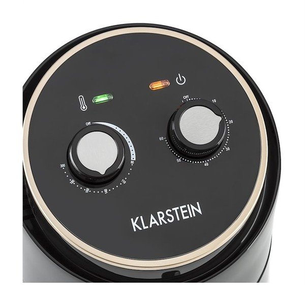Juoda karšto oro gruzdintuvė Klarstein Wel Air Fryer-image-1