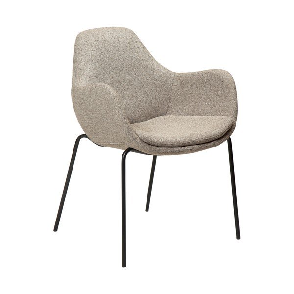 Iš boucle krėslas smėlio spalvos Zimmer – DAN-FORM Denmark