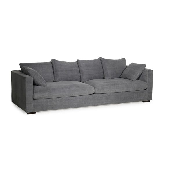 Grafito pilkos spalvos sofa "Scandic Comfy-image-1