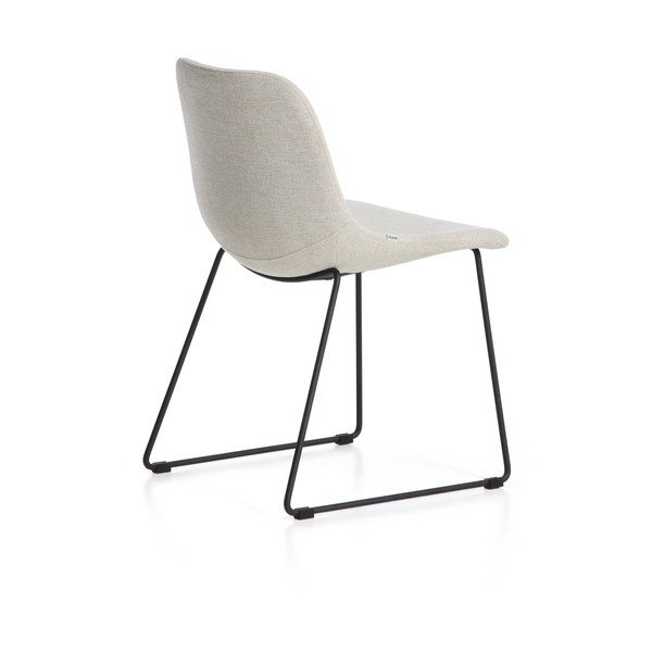 Kreminės spalvos valgomojo kėdė Zahara – Kave Home-image-4