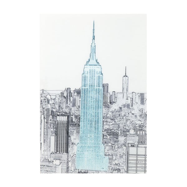 Kare Design Empire State Building, 120 x 80 cm