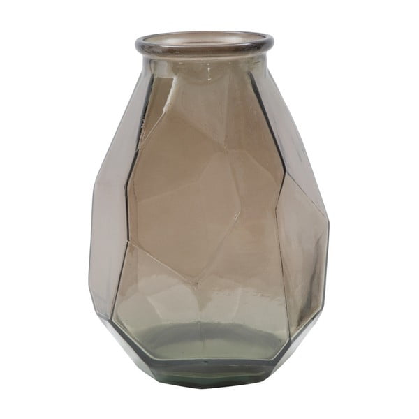 Rudo perdirbto stiklo vaza Mauro Ferretti Ambra, ⌀ 25 cm
