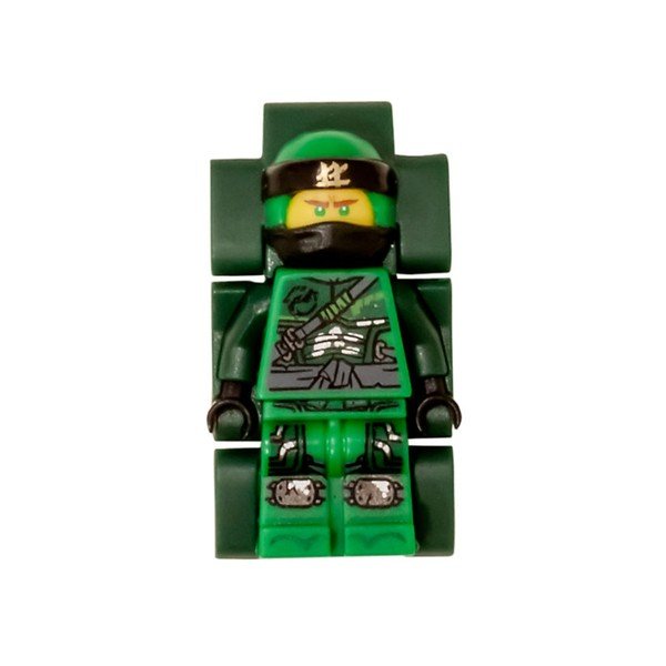 Žaliasis laikrodis su LEGO® Ninjago Lloyd figūrėle-image-1