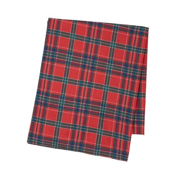 Iš medvilnės staltiesė su Kalėdų motyvu 178x137 cm Christmas Tartan Check – Catherine Lansfield