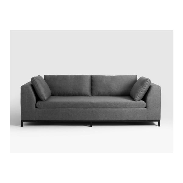 "Custom Form Ambient" tamsiai pilka trijų vietų sofa-lova-image-1