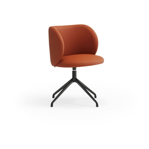Su pasukimo funkcija valgomojo kėdės oranžinės spalvos 2 vnt. Mogi – Teulat