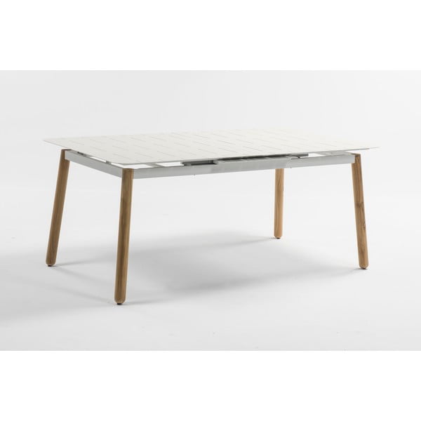 Sodo valgomojo stalas iš aliuminio 100x180 cm Alicante – Ezeis