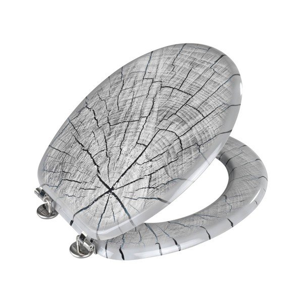 WC sėdynė Wenko Wood, 42,5 x 37 cm-image-1