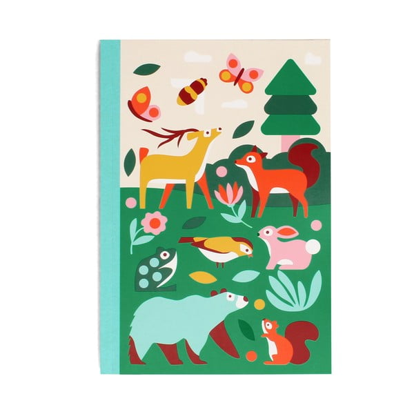 Užrašinė 60 psl. A5 Woodland – Rex London