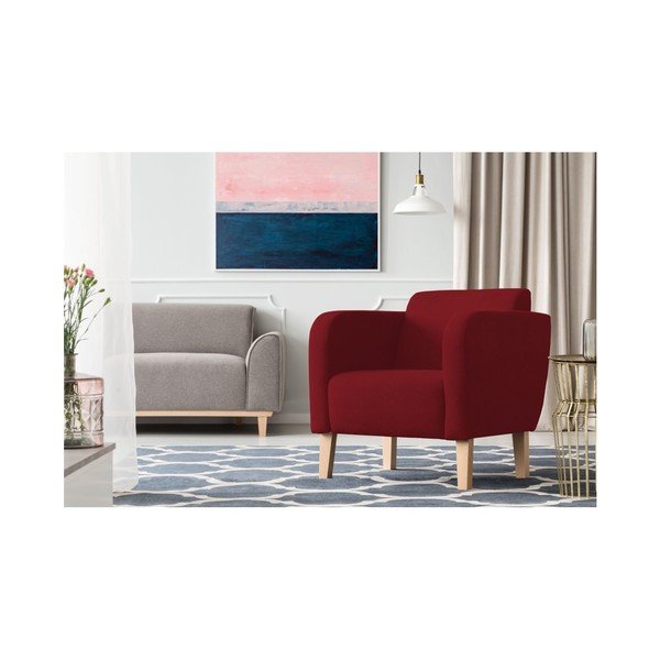Raudonas fotelis "Kooko Home Swing-image-1