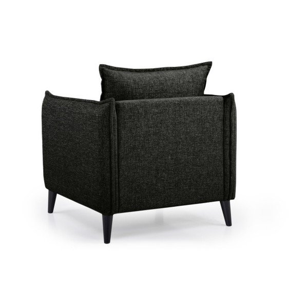 Juodas krėslas Scandic Leo-image-2